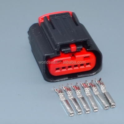 6 Pin 1438153-5 Accelerator Pedal Position Sensor Throttle Pedal Automotive Automotive Connector For FORD